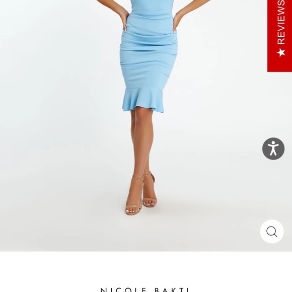 NICOLE BAKTI EVENING DRESS - Picture 11 of 15